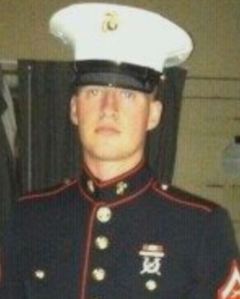 Marine Lance Cpl. Dale Means.