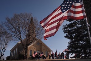 St. Patrick of Cedar Lake Catholic Church. The final resting place of Lance Cpl Dale Means.