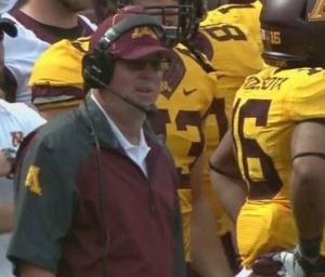 Minnesota Football Coach Jerry Kill