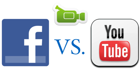 Facebook vs Youtube Graphic