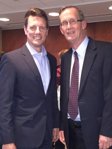 Myself and Dr. John Eighmey at his retirement celebration